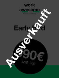 work awesome: Early-Bird-Ticket 2024