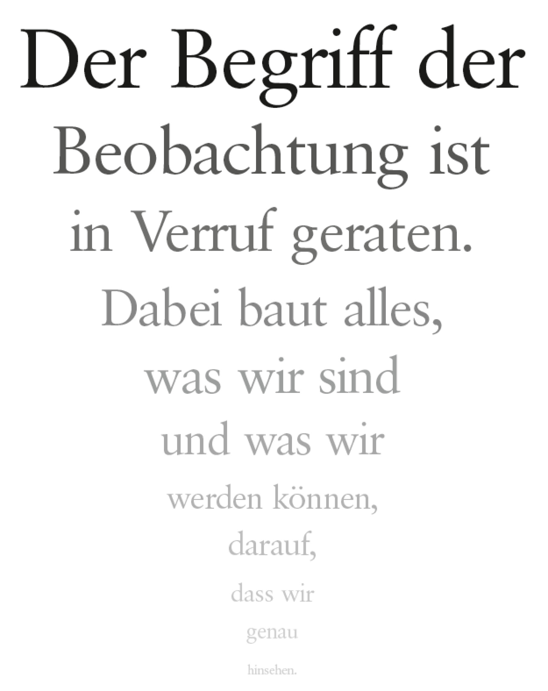 Woran Merke Ich Dass Ich Observiert Werde