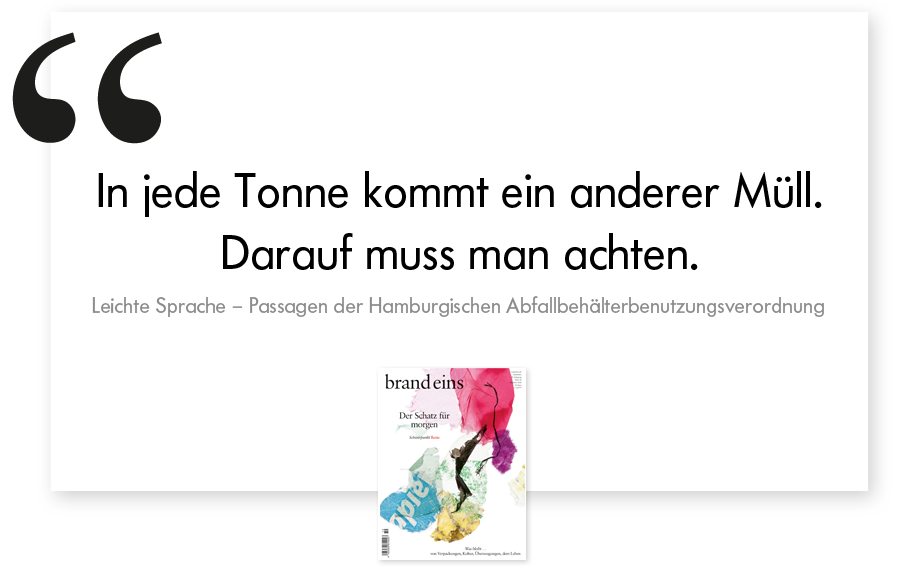 Leichte sprache 10 2018