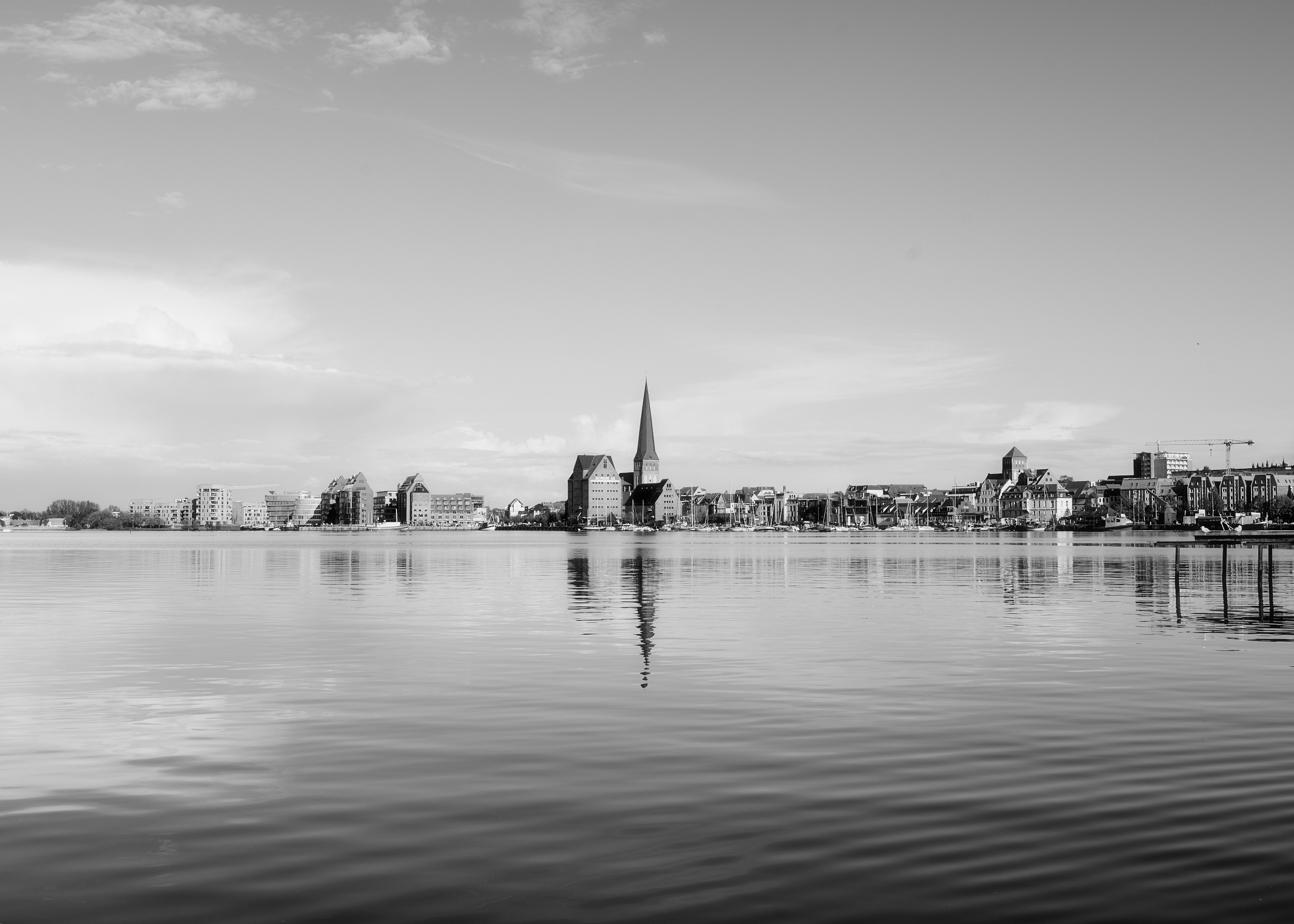 Blick auf die Hanse- und Universitätsstadt Rostock