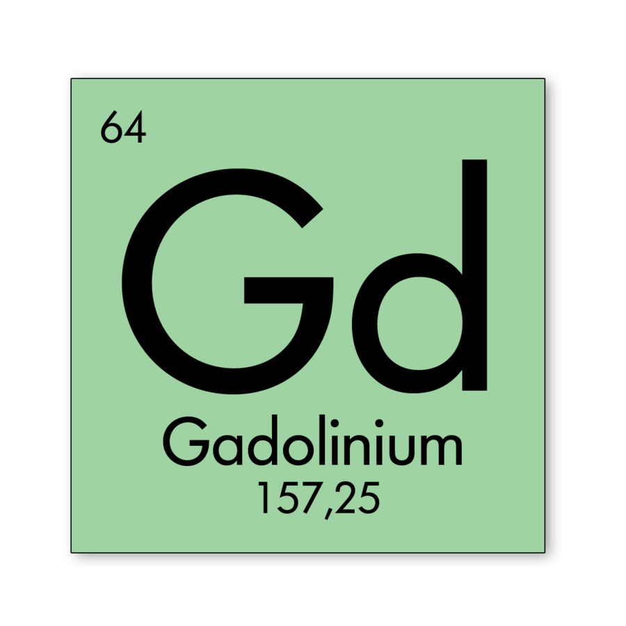 Element gandolinium 03 2018