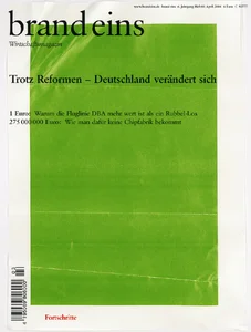 brand eins 03/2004