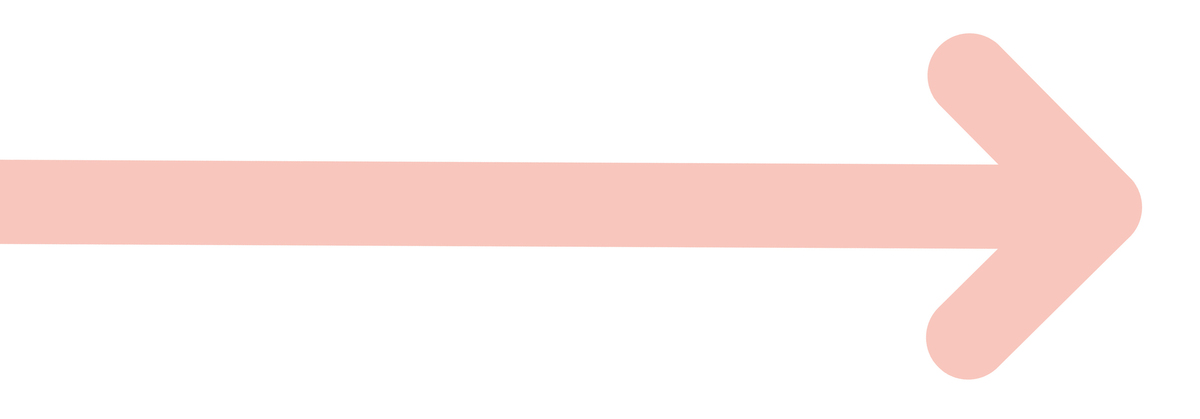 Eine einfache Grafik zeigt einen hellrosa Pfeil, der nach rechts zeigt. Der Pfeil ist auf einem weißen Hintergrund dargestellt.