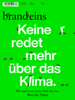 Keiner redet mehr über das Klima. 