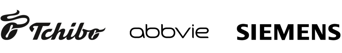 Das Bild zeigt ein Logo, das aus einem schwarzen Quadrat und zwei Wörtern in einer serifenlosen Schrift besteht. Das erste Wort ist "obovie" und das zweite Wort ist "SIEMENS". Das Logo ist so gestaltet, dass es für eine Vielzahl von Nutzern, auch für Menschen mit Sehbehinderungen, zugänglich ist, indem eine klare und einfache Schrift und ein kontrastreiches Farbschema verwendet werden.