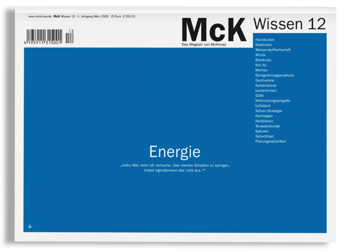 Das Bild ist ein Screenshot einer Webseite mit blauem Hintergrund. Die Webseite hat eine weiße Kopfzeile mit schwarzem Text und eine weiße Fußzeile mit schwarzem Text. Bei der Webseite scheint es sich um eine Website zum Thema Energie zu handeln, wie der Text "Energie" und "Jedels Mal, wenn ein verschiedener, über menen sich: Schatz zu springer." andeuten. Die Webseite enthält auch einen Barcode und eine Liste von Themen wie "Kurzberlinke" und "Wasserstoffshalt" sowie ein Kontaktformular für weitere Informationen.