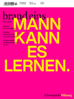Mann kann es lernen.