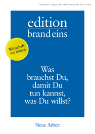 edition brand eins: Neue Arbeit