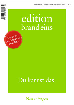 edition brand eins: Neu anfangen