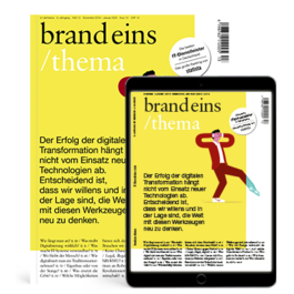Print & App: brandeins /thema IT-Dienstleister 2020