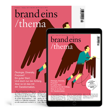 Print & App: brandeins /thema Unternehmensberater 2020
