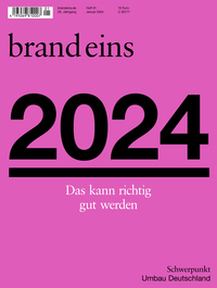 brand eins 01/2024 (Digital)