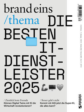 Produktbild für brandeins /thema IT-Dienstleister 2025 (Digital)