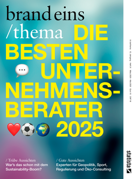 Produktbild für brandeins /thema Unternehmensberater 2025 (Digital)