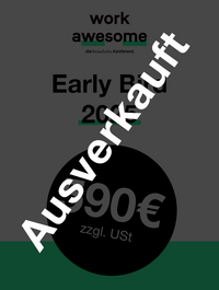 Produktbild für work awesome: Early-Bird-Ticket 2025