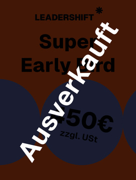 Produktbild für Leadershift: Super-Early-Bird-Ticket 2026