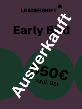 Produktbild für Leadershift 11.09.2026: Early-Bird-Ticket
