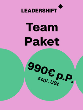 Produktbild für Leadershift 11.09.2026: Regular Team-Paket