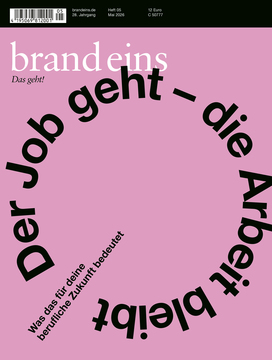 Produktbild für brand eins 05/2026 (Digital)