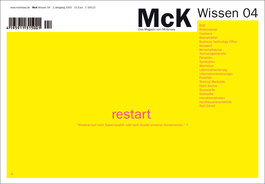 McK Wissen 04 – restart