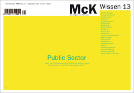 McK Wissen 13 – Public Sector