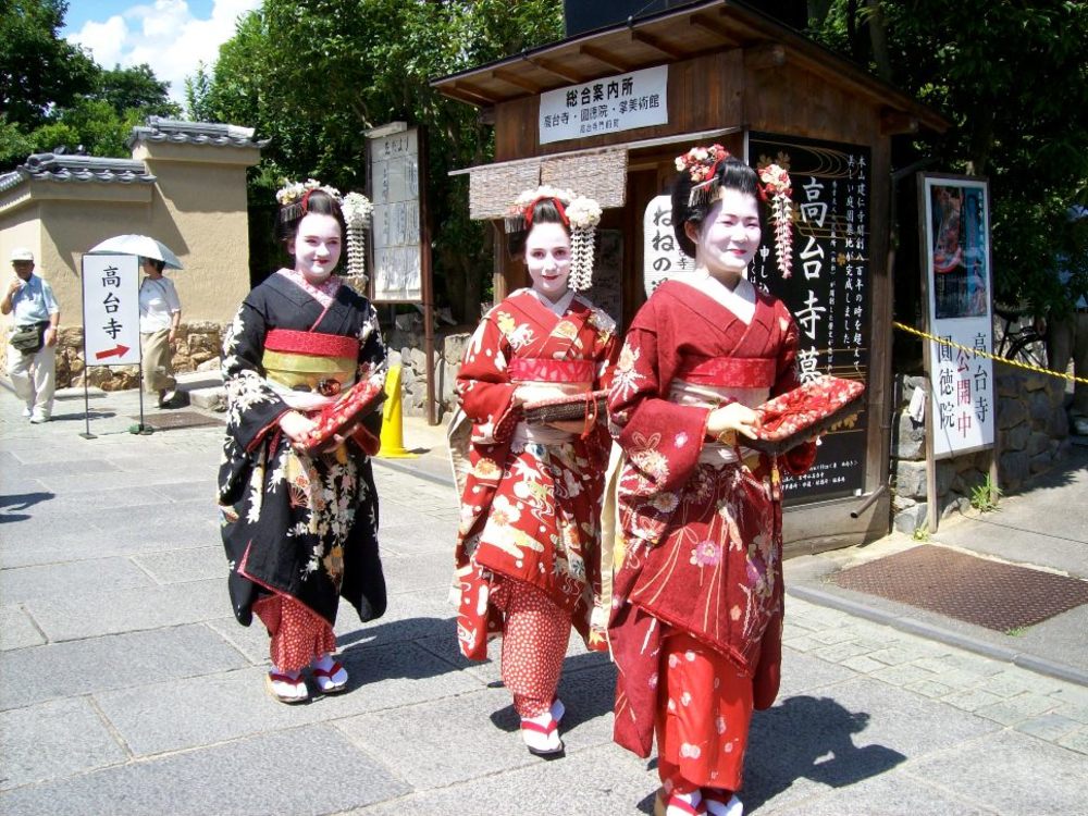 Geishas in Japan