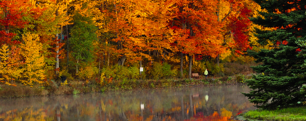 Herbst in der kanadischen Provinz New Brunswick