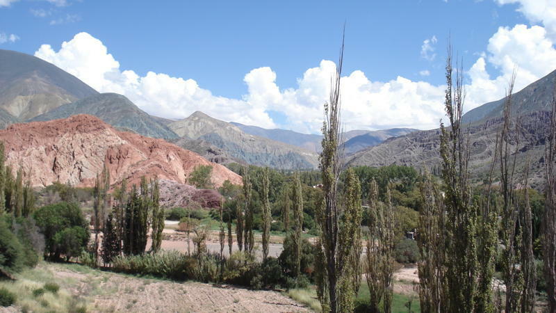 Die Landschaft Argentiniens