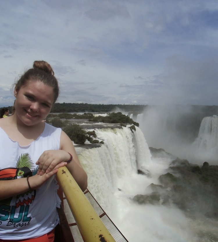 Nina in Foz de Iguacu