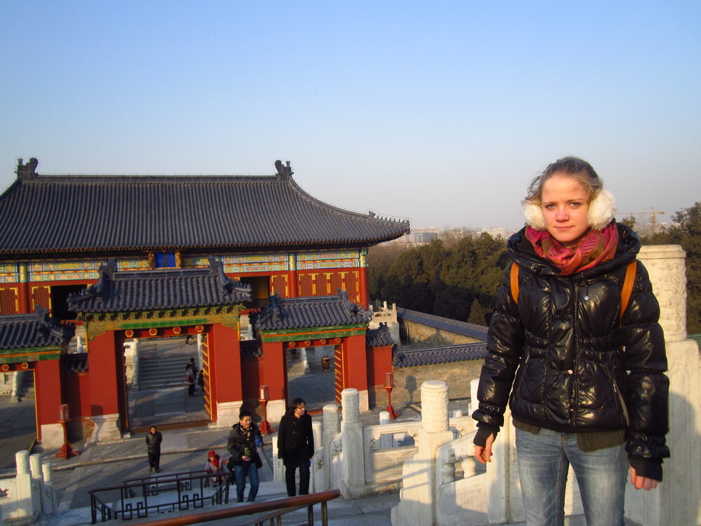Während Claras Austauschjahr in China