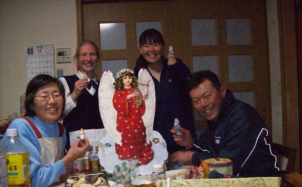 Weihnachten in Jules japanischer Gastfamilie