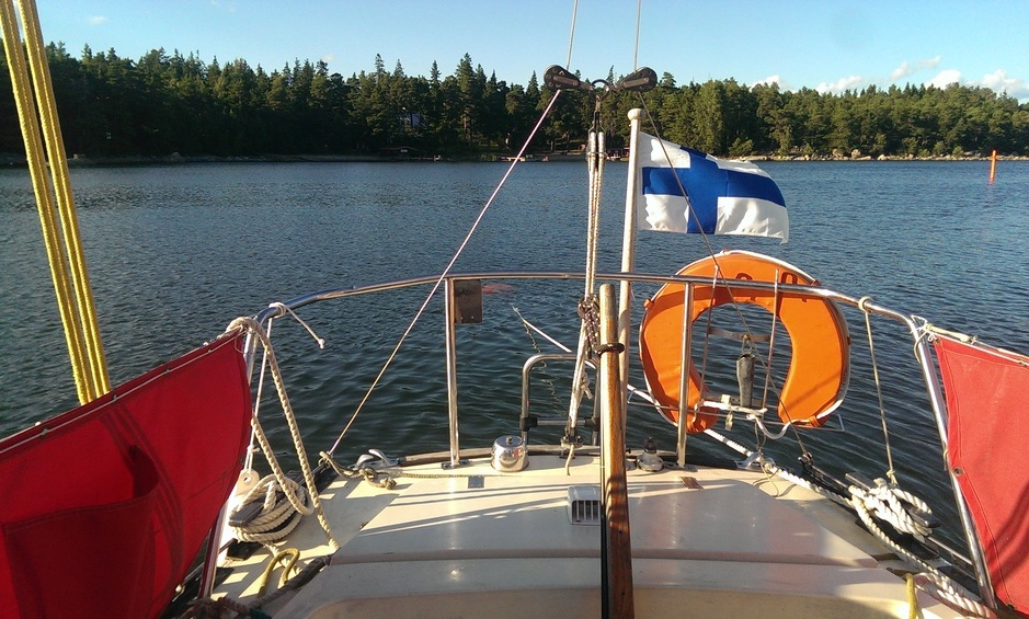 Auf einem finnischen Schiff