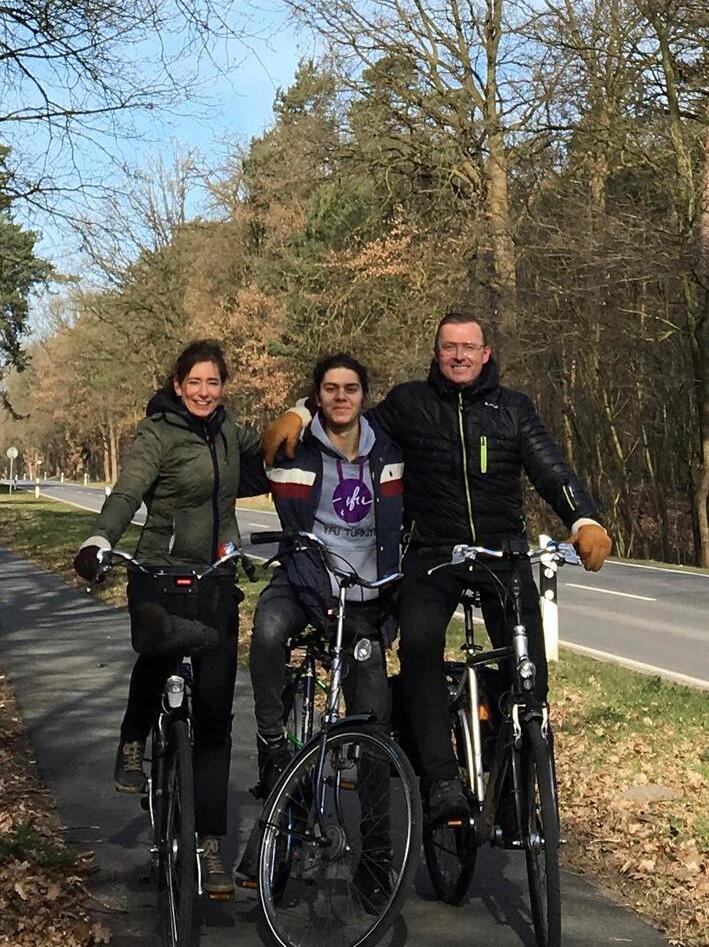 Gemeinsame Fahrradtour