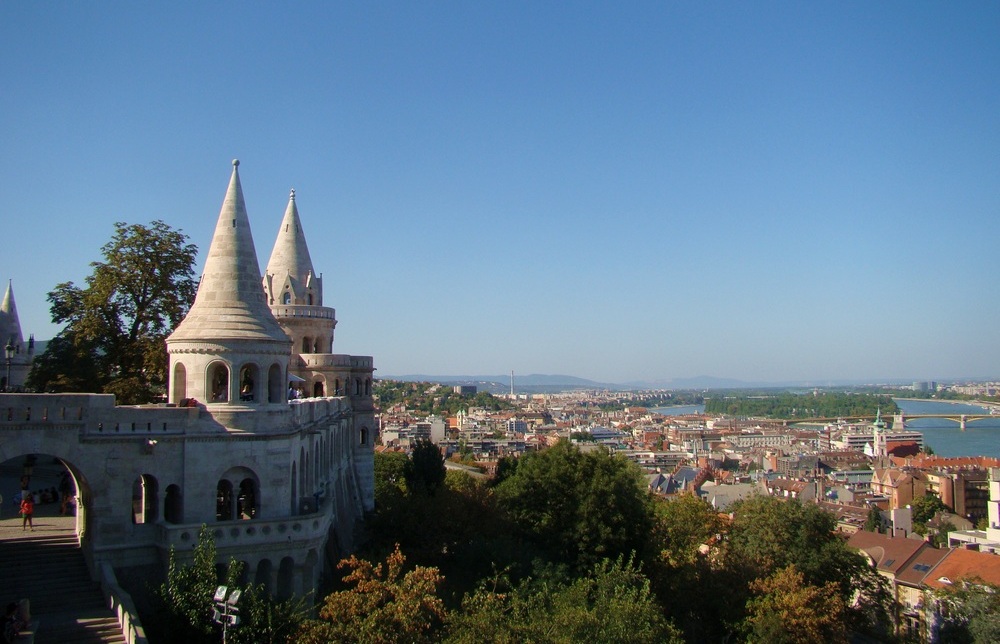 Blick auf Budapest