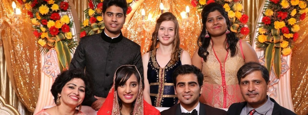 Auf einer indischen Hochzeit