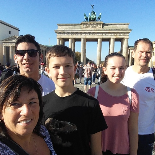 Austauschschüler mit Gastfamilie in Berlin