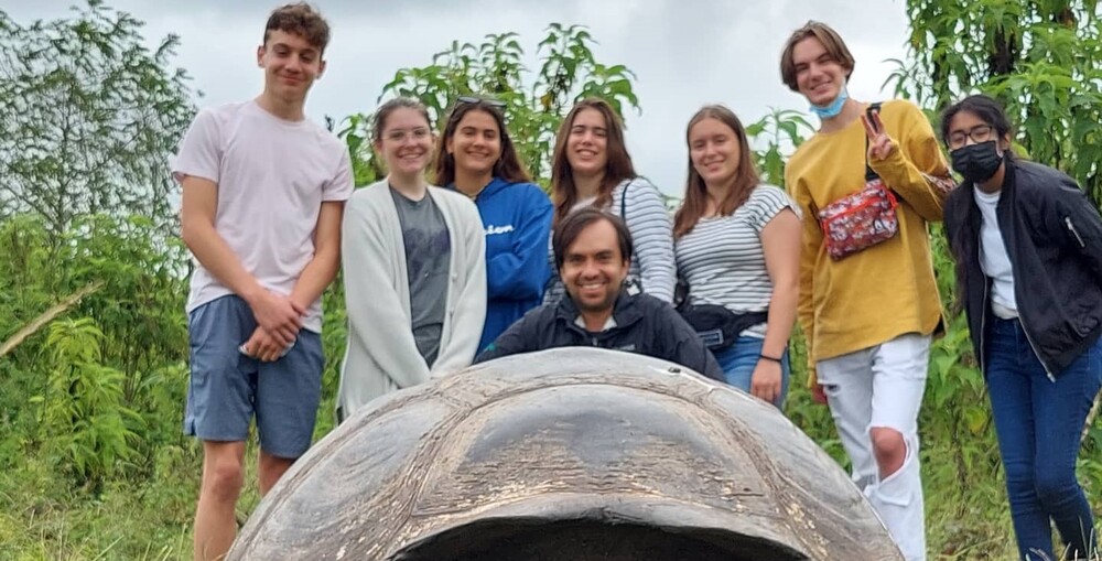 Ausflug mit YFU-Austauschschüler*innen auf die Galapagos-Inseln