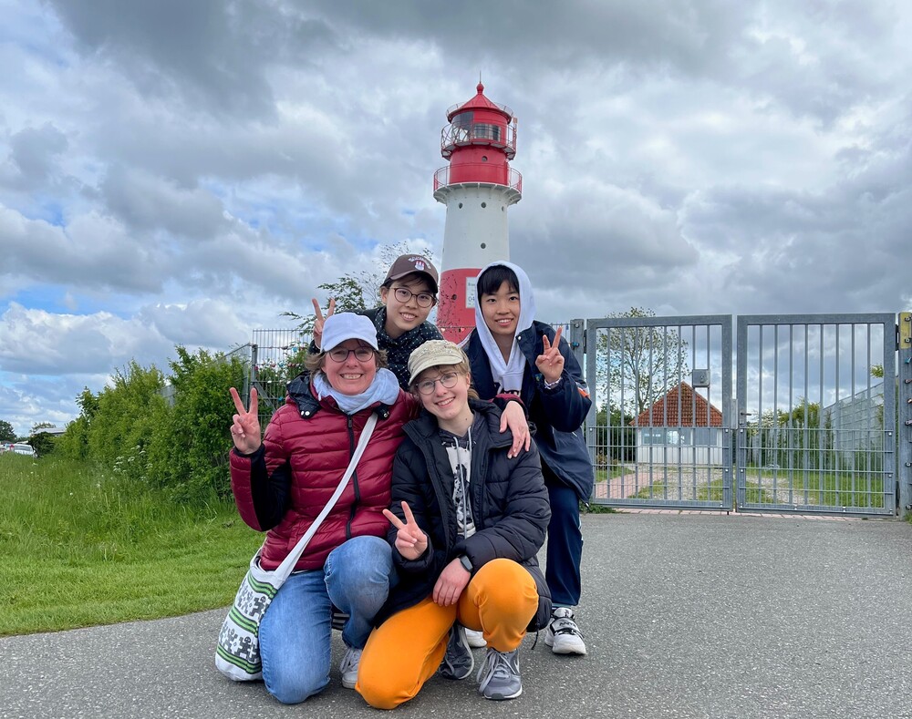 Gemeinsamer Urlaub an der Ostsee mit Saori aus Japan