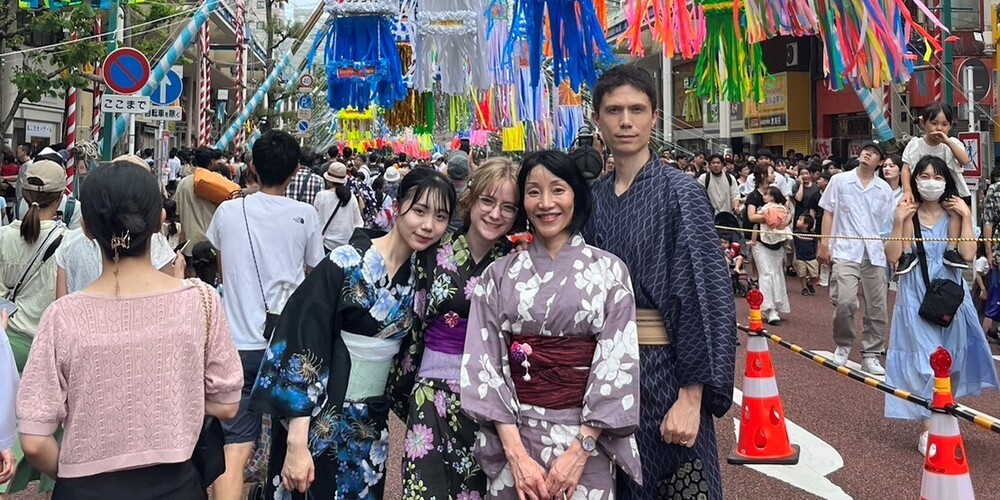 In Japan gibt es viele traditionelle Feste