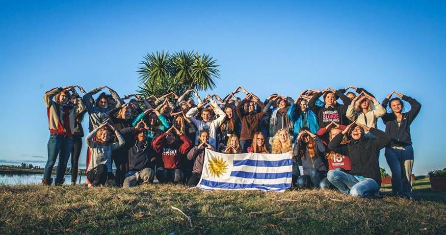 Arrival Camp in Uruguay