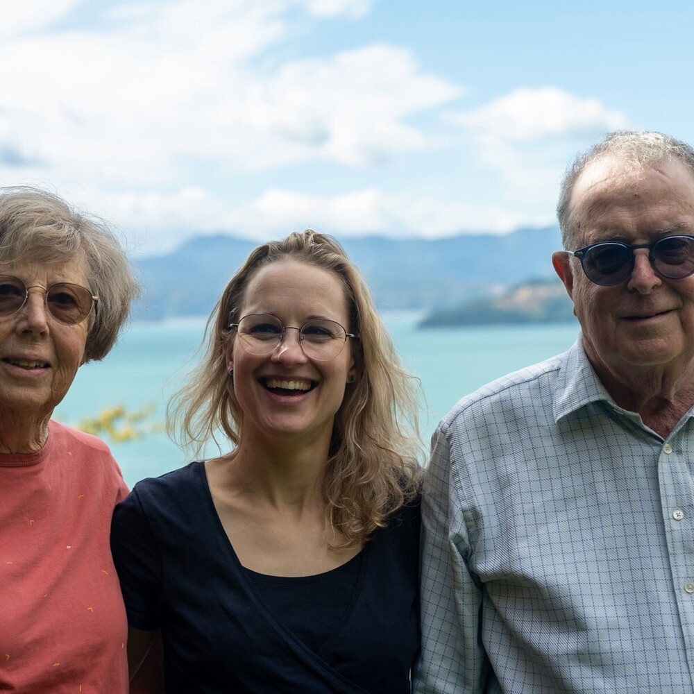 ...und rund 20 Jahre später beim Wiedersehen in Neuseeland.