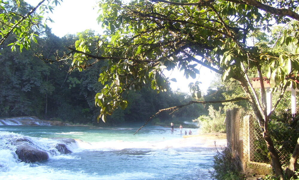 Tropische Landschaft in Mexiko