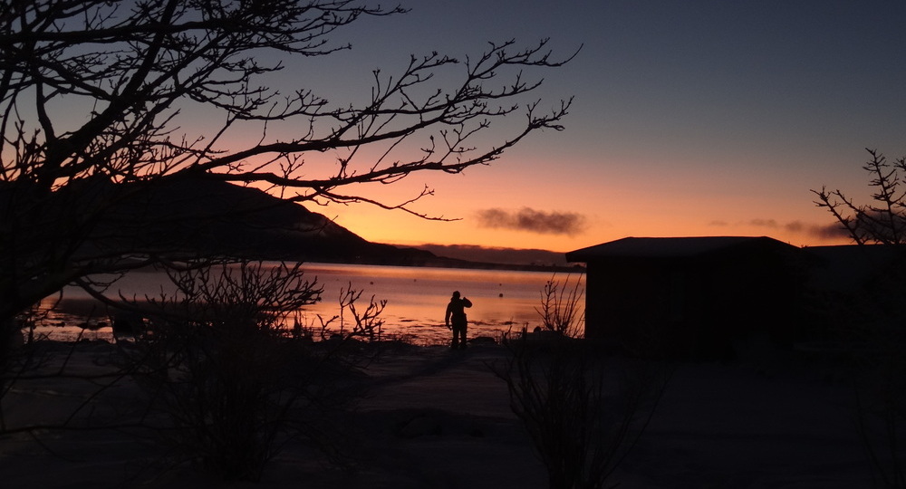 Die Sonnenuntergänge in Norwegen sind mit die schönsten!