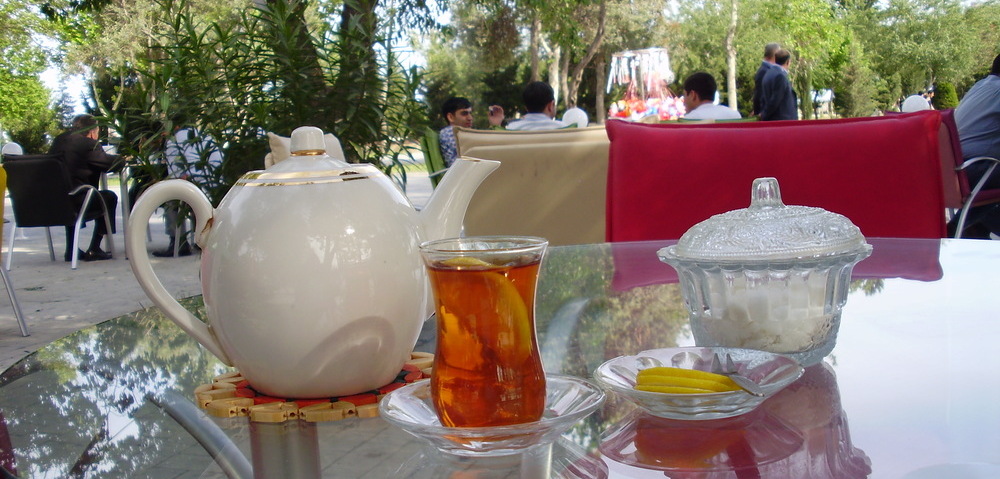 Teezeit in Aserbaidschan