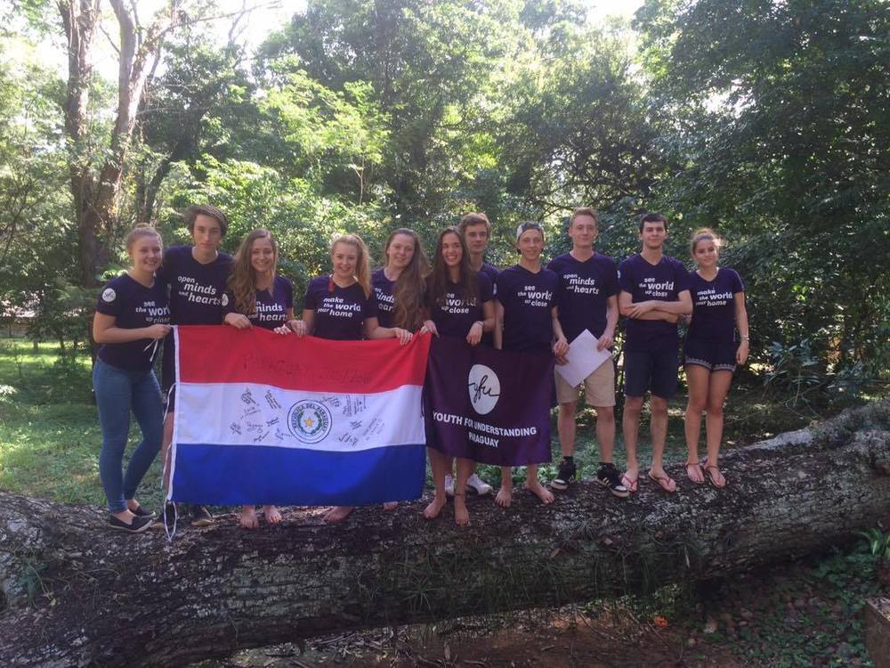Treffen von Austauschschülern in Paraguay