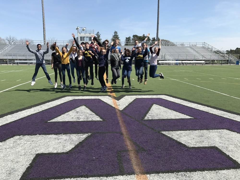 Besuch an der Pioneer High School in Ann Arbor